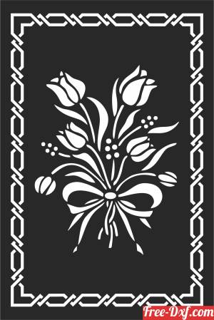 download decorative door  decorative  PATTERN free ready for cut