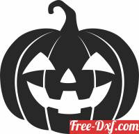 download Halloween pumpkin free ready for cut