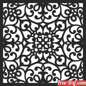 download Pattern   SCREEN wall free ready for cut