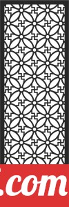 Wall Screen decorative Door Pattern