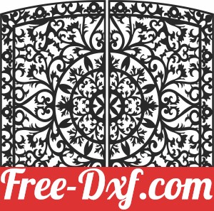 decorative Gate door panel