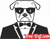 download dog wall decor free ready for cut