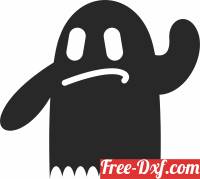 download Ghost halloween clipart free ready for cut