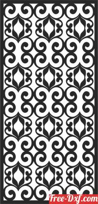 download Screen   Door   Pattern Decorative free ready for cut