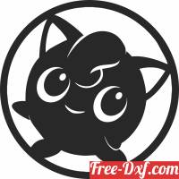 download Jigglypuff pokemon clipart free ready for cut