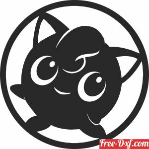 download Jigglypuff pokemon clipart free ready for cut