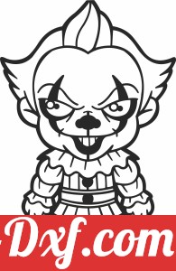 Horror Clown clipart