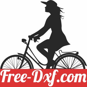 women on bike