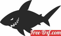download shark silhouette free ready for cut