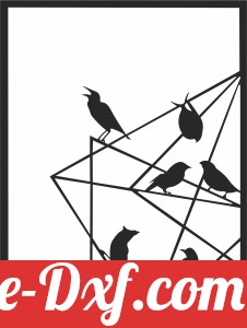 birds tableau clipart