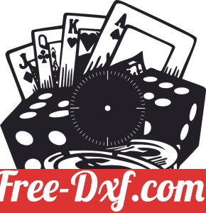 casino clock poker