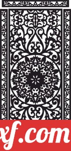 decorative wall screen door panel pattern