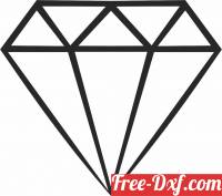 download Geometric Polygon diamond free ready for cut