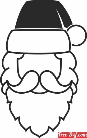 download Christmas Santa Claus clipart free ready for cut