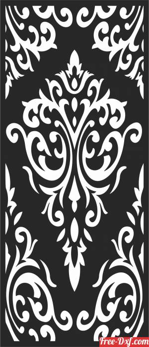 download Wall Door  pattern decorative free ready for cut