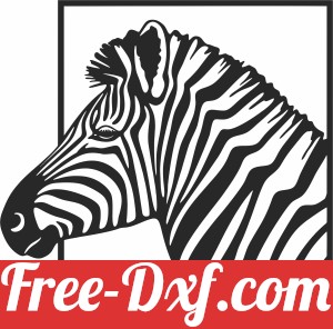 zebra wall sign