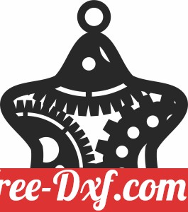 christmas star for tree decoration