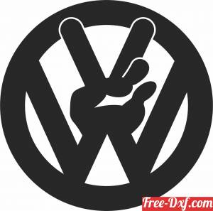 download volkswagen Logo free ready for cut