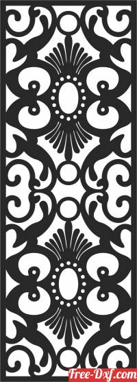 download pattern  DOOR  screen   Decorative free ready for cut