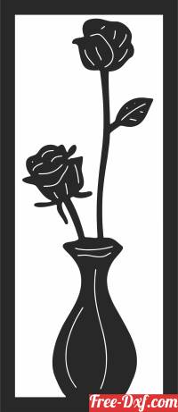 download Rose flowers in vase decor free ready for cut