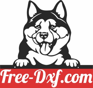 akita dog custom name sign