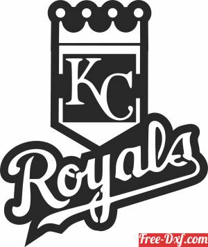 download kansas city royals crown MLB baseball logo free ready for cut