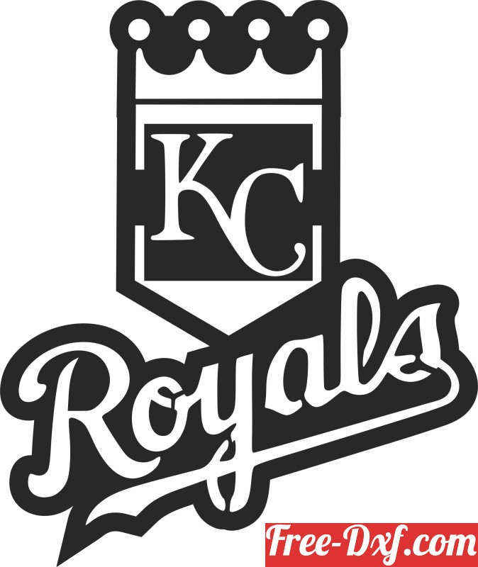 Hello Kitty Kansas City Royals Baseball SVG PNG DXF EPS