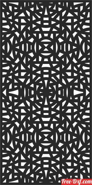 download Pattern  WALL  DOOR   decorative free ready for cut