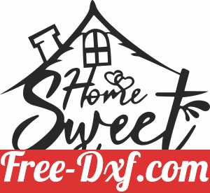 Home sweet home wall art
