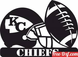 download Kansas City Chiefs NFL helmet LOGO free ready for cut