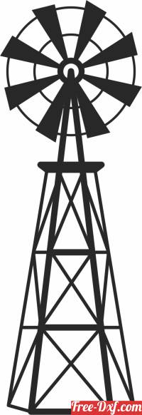 download Windmill clipart free ready for cut