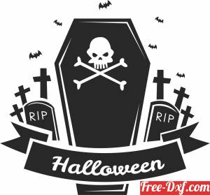 download rip Halloween scary clipart free ready for cut