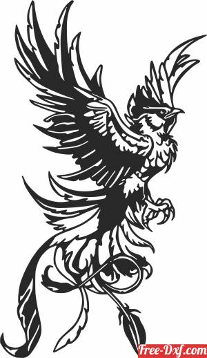 download phoenix eagle cliparts free ready for cut