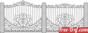 download Gate entrance door entry free ready for cut