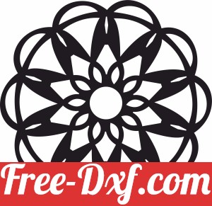 mandala wall art decor