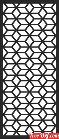 download pattern SCREEN   decorative   door  DECORATIVE screen free ready for cut