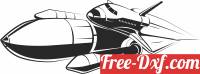 download Space shuttle clipart free ready for cut