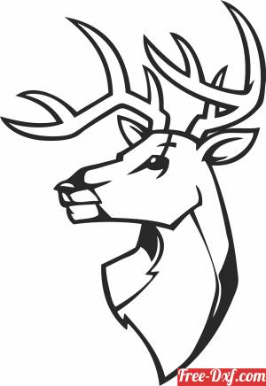 download deer head cliparts free ready for cut
