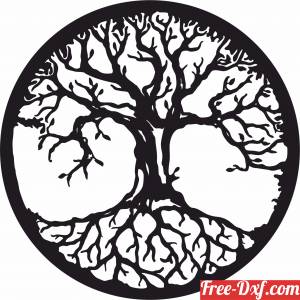 Download Tree Of Life Designs High Quality Free Dxf Files Svg C