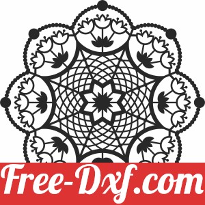 Mandala wall decor