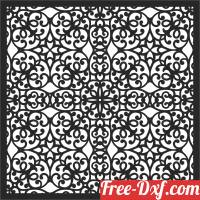 download Pattern wall  DECORATIVE DOOR screen   WALL free ready for cut