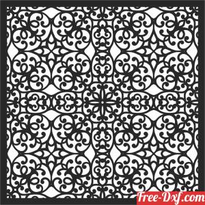 download Pattern wall  DECORATIVE DOOR screen   WALL free ready for cut