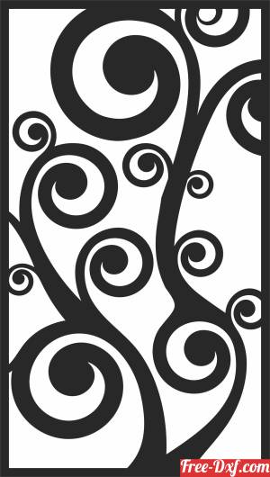 download pattern   decorative   Pattern   door SCREEN   Decorative free ready for cut