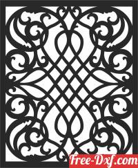 download screen WALL SCREEN   decorative door Pattern free ready for cut