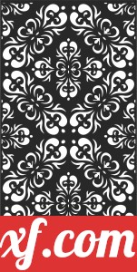 pattern Wall  DOOR   screen  Door  decorative