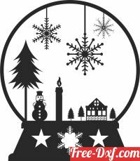 download christmas globe cliparts free ready for cut