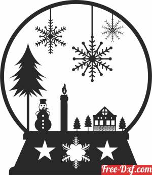 download christmas globe cliparts free ready for cut