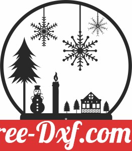 christmas globe cliparts