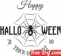 download happy halloween Bat trick or treat spider clipart free ready for cut