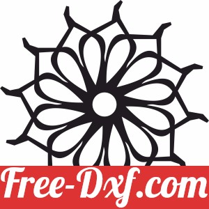 mandala wall art pattern